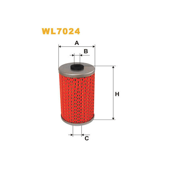 WL7024 - Oil filter 