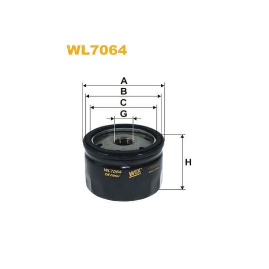 WL7064 - Oil filter 