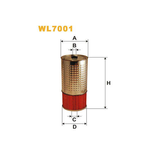 WL7001 - Oil filter 