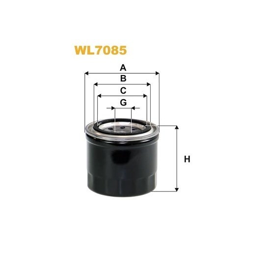 WL7085 - Oil filter 