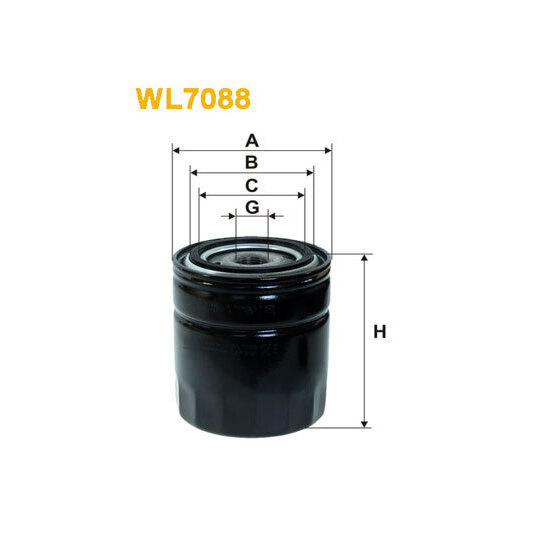 WL7088 - Oil filter 