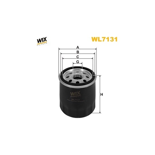 WL7131 - Oil filter 