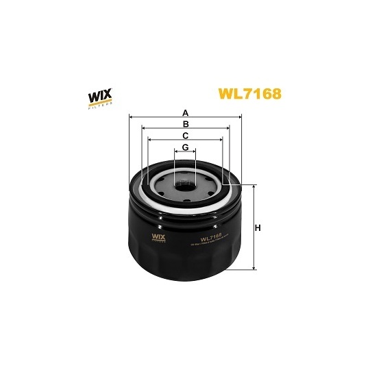 WL7168 - Oil filter 