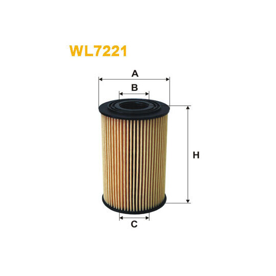 WL7221 - Oil filter 