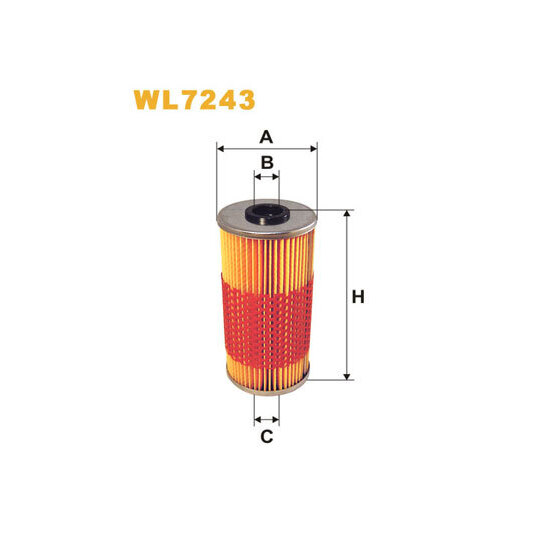 WL7243 - Oil filter 