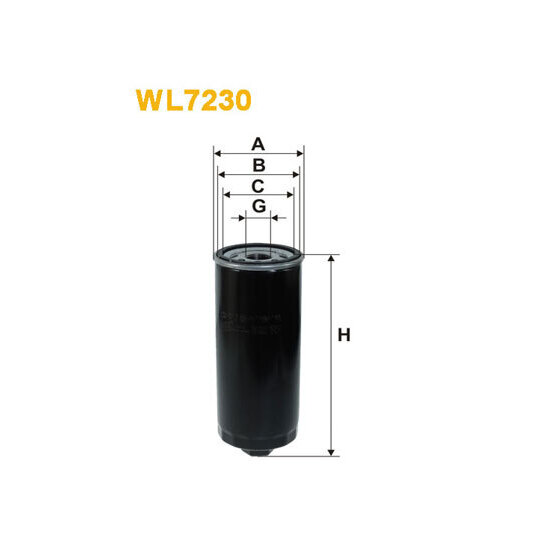 WL7230 - Oil filter 