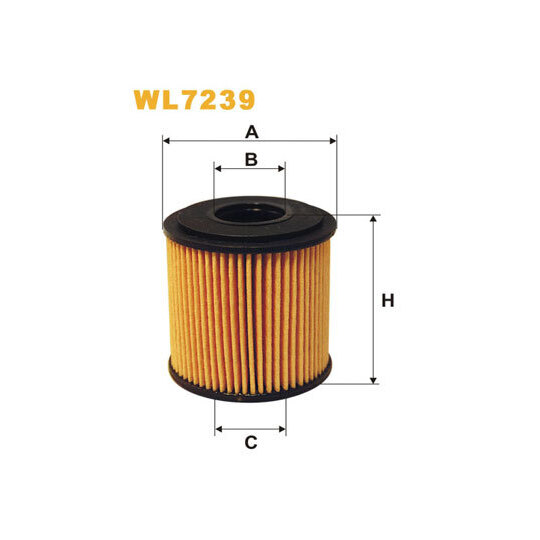 WL7239 - Oil filter 