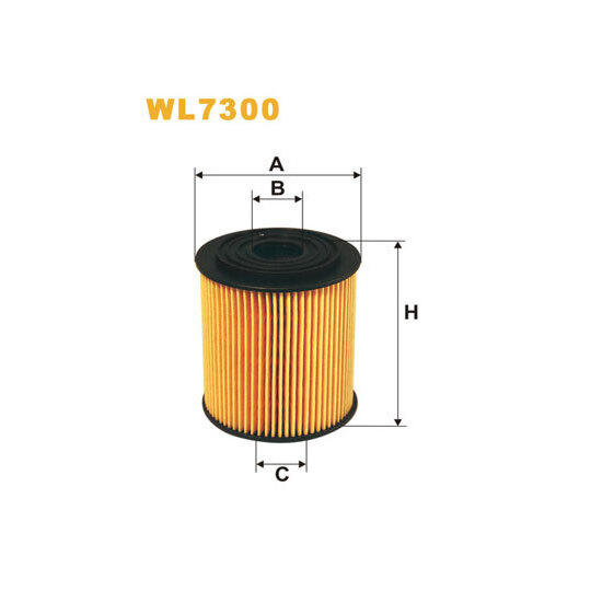 WL7300 - Oil filter 