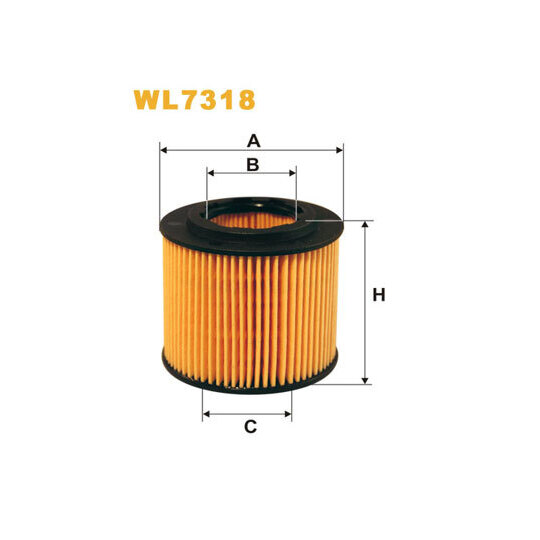 WL7318 - Oil filter 
