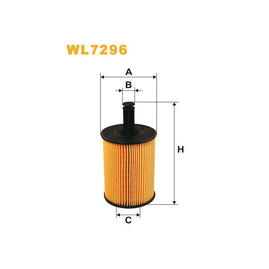 WL7296 - Oil filter 