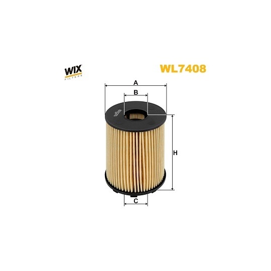 WL7408 - Oil filter 
