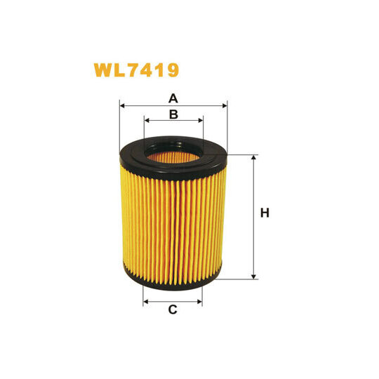 WL7419 - Oil filter 