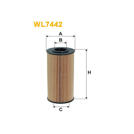 WL7442 - Oil filter 