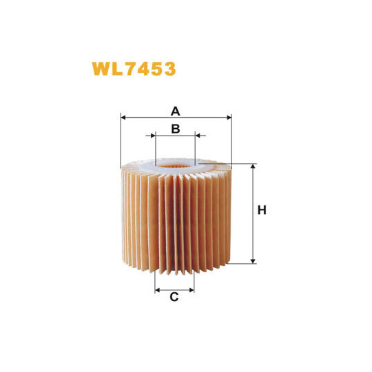 WL7453 - Oil filter 