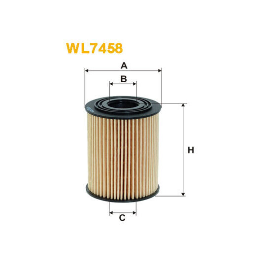 WL7458 - Oil filter 