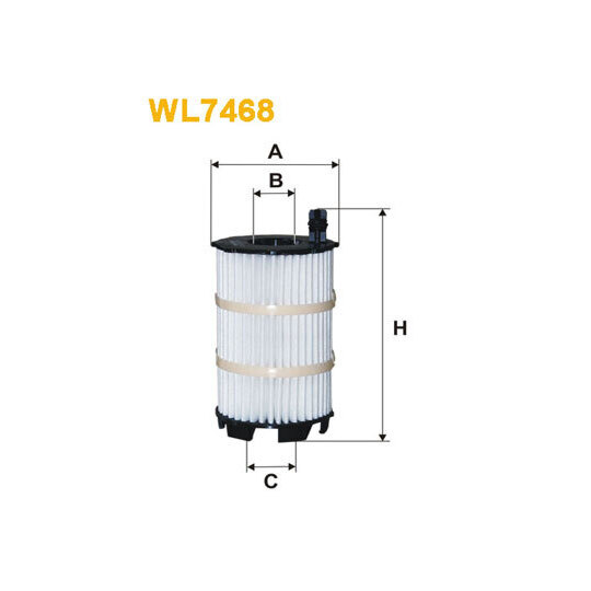 WL7468 - Oil filter 