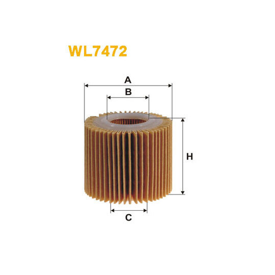 WL7472 - Oil filter 