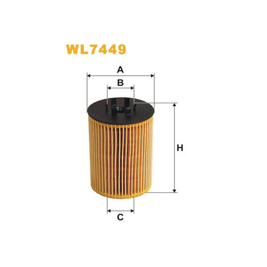 WL7449 - Oil filter 
