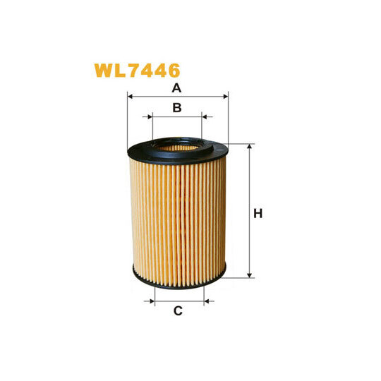 WL7446 - Oil filter 