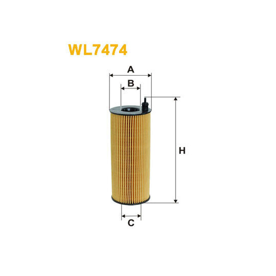 WL7474 - Oil filter 