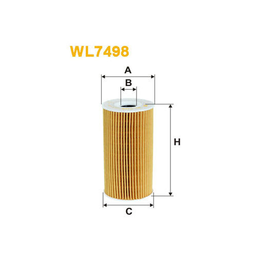 WL7498 - Oil filter 