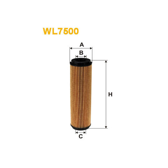 WL7500 - Oil filter 