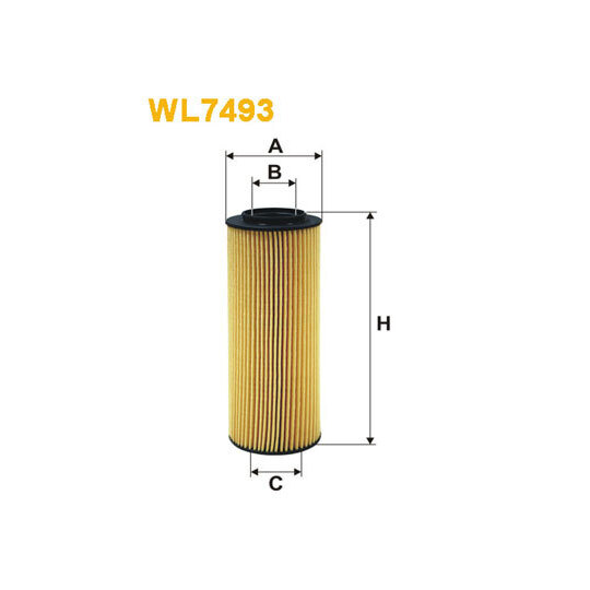 WL7493 - Oil filter 