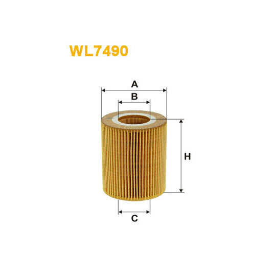 WL7490 - Oil filter 