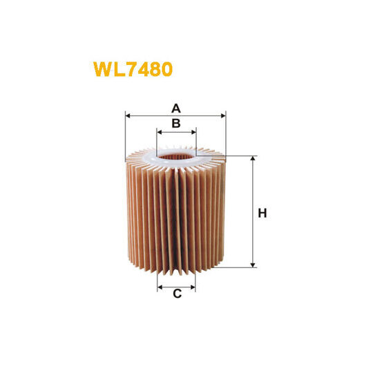 WL7480 - Oil filter 