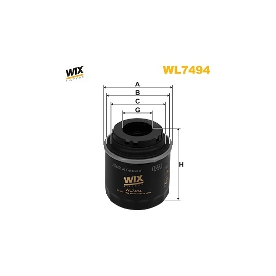 WL7494 - Oil filter 