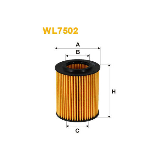 WL7502 - Oil filter 