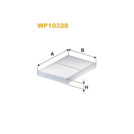 WP10328 - Suodatin, sisäilma 