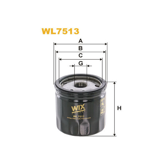 WL7513 - Oil filter 