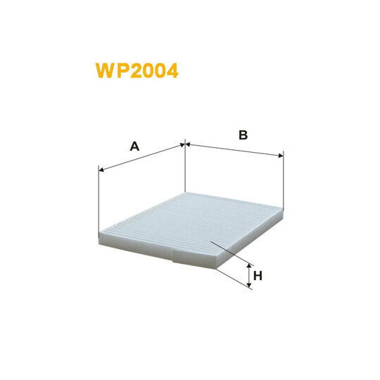 WP2004 - Suodatin, sisäilma 