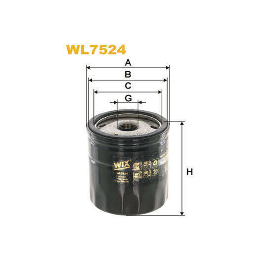 WL7524 - Oil filter 