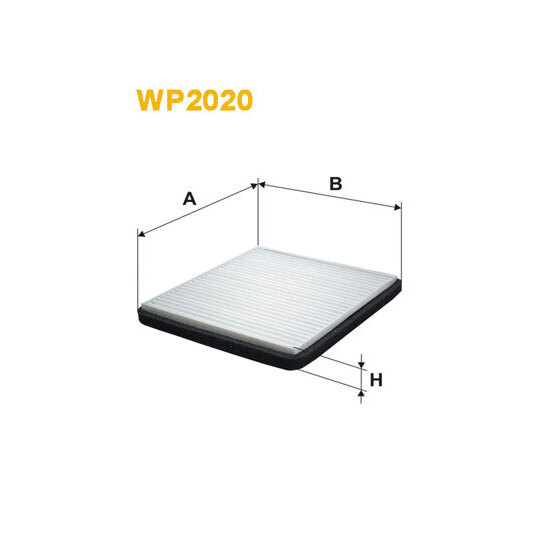 WP2020 - Filter, kupéventilation 