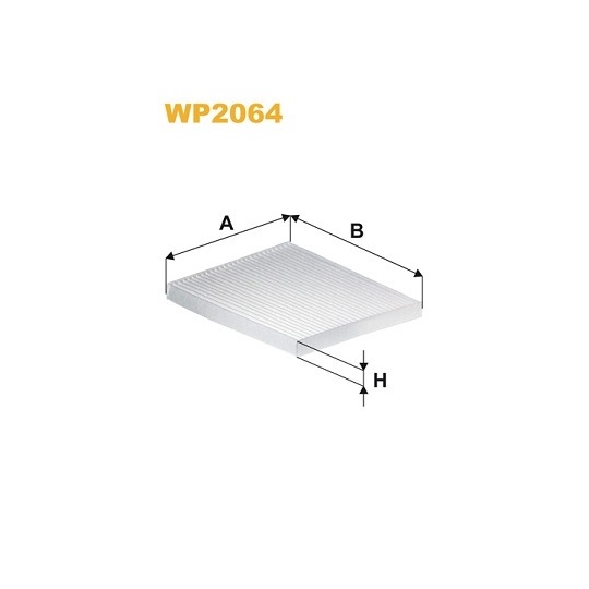 WP2064 - Filter, interior air 