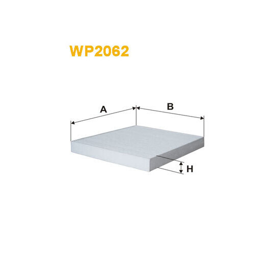 WP2062 - Filter, interior air 