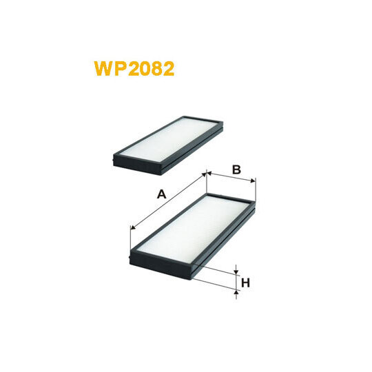 WP2082 - Filter, interior air 