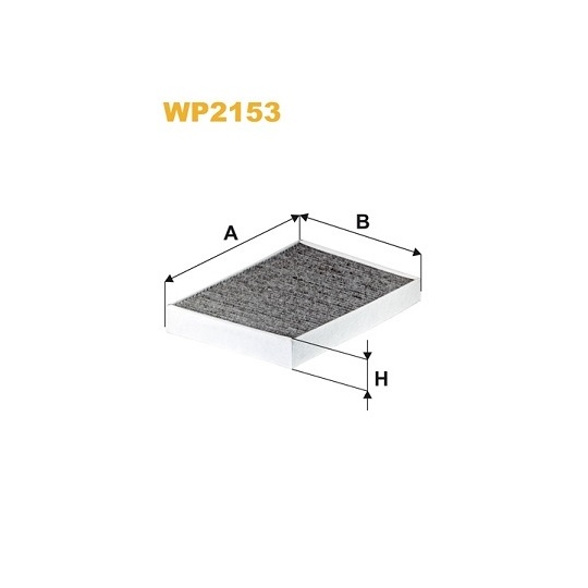 WP2153 - Filter, interior air 