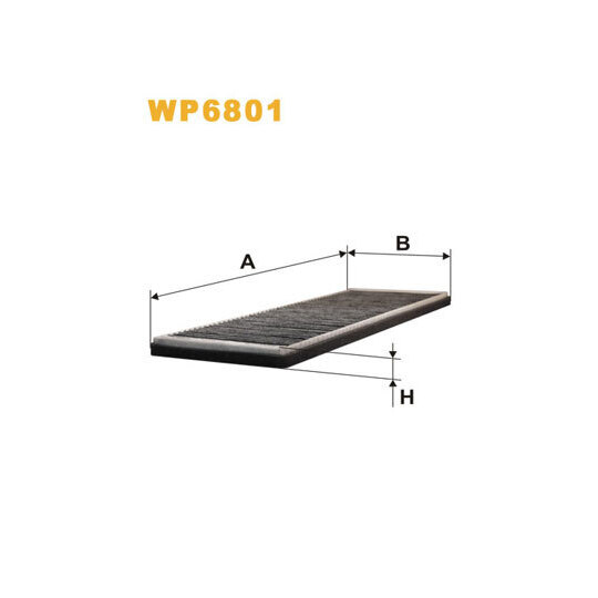 WP6801 - Filter, interior air 