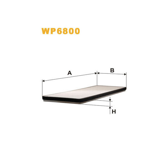 WP6800 - Filter, salongiõhk 
