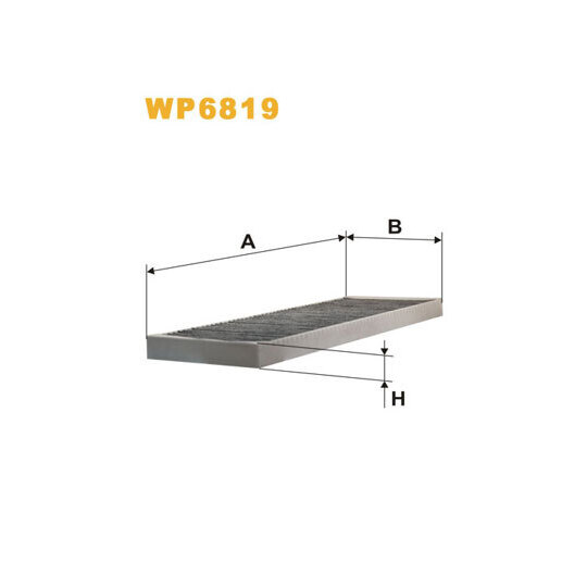 WP6819 - Filter, interior air 