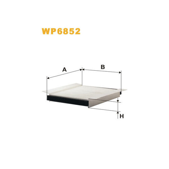 WP6852 - Filter, interior air 