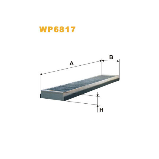 WP6817 - Filter, interior air 