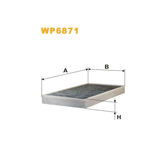 WP6871 - Filter, interior air 