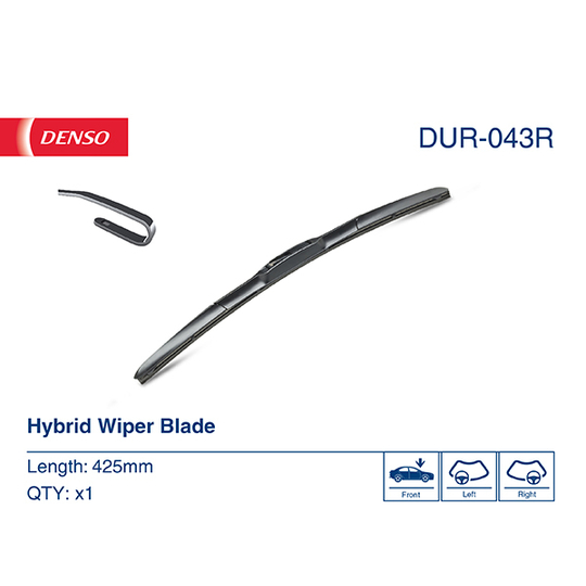 DUR-043R - Wiper Blade 