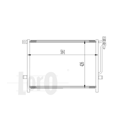 004-016-0008 - Condenser, air conditioning 