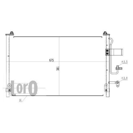 007-016-0005 - Condenser, air conditioning 