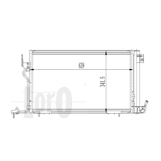 009-016-0007 - Condenser, air conditioning 